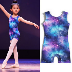 Children's Square-Cut Ballet Practice Leotard Dance Unitard Gymnastics Leotard Gymnastic Kids