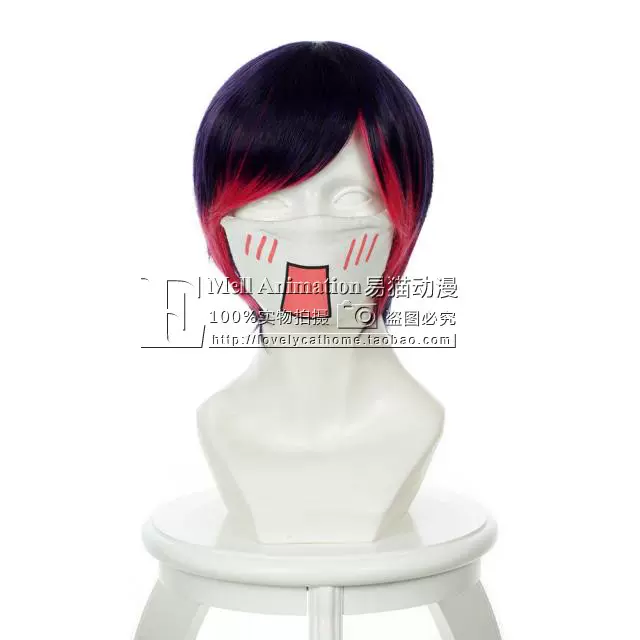 百合熊岚百合熊风暴百合城银子cosplay 渐变假发352a