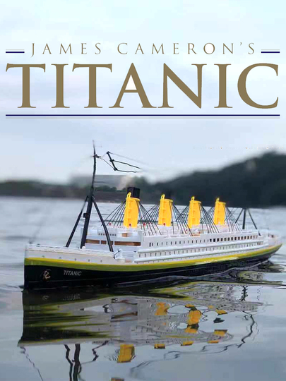 Barco de Control Remoto Titanic Modelo de Lancha Motora Eléctrica