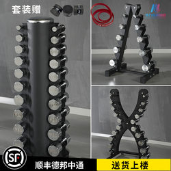 Huali Pure Steel Solid Electroplated Men's Small Dumbbells Women's Fitness Home Use Children's Universal 1-10kg Fitness Equipment