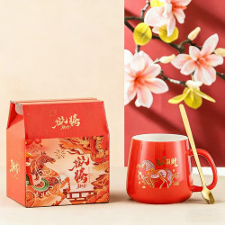 Mug Small Gift Practical Gift Box Set Company Annual Meeting Event Gift Set Souvenir Gift Opening Gift for Clients 5