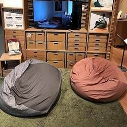 Lazytc Japanese-Style Bean Bag Lazy Sofa for Balcony, Living Room, Tatami, Single Sofa, Reclining and Sleeping Bean Bag Lounge Chair