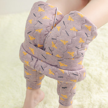 middle-aged and elderly women's warm cotton pants