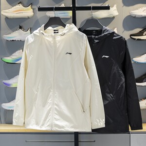 
Li Ning sports windbreaker men's 2025 summer new comfortable and versatile sun protection casual hooded jacket AFDVG39