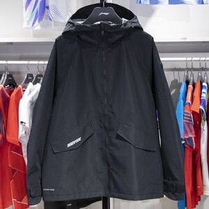 
Li Ning sports windbreaker men's 2024 winter new style anti-wu series loose and comfortable hooded jacket AFDUA75