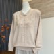Fashion new mother's clothing autumn knitted sweater top with middle-aged and elderly women's bottoming versatile sweater