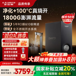 Ao Smith Garnet Heating Integrated Machine Household Ro Direct Drinking Water Purifier Blue Whale Hot and Cold Integrated Drinking Machine S2