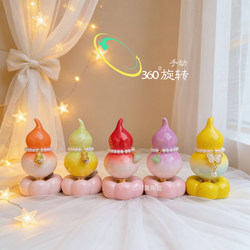 Jingdezhen Ceramic Gourd 24 Styles of Ornaments, Fortune and Prosperity Ornaments, Portable Cultural and Creative Desktop Decoration and Play Pieces