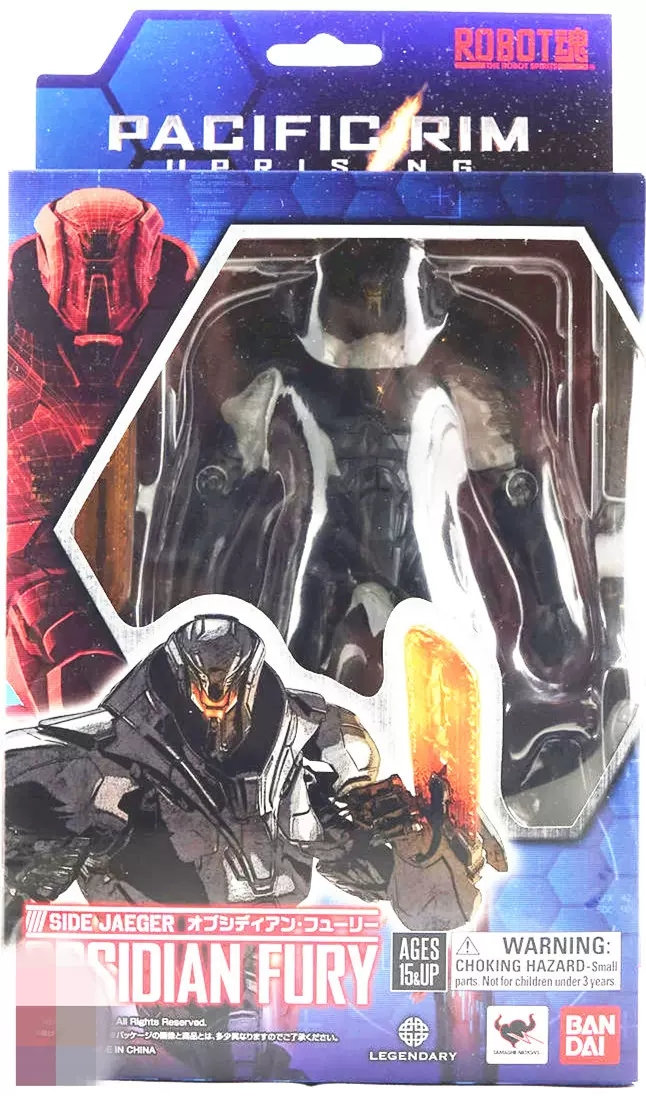 元祖模型 正版万代robot魂 环太平洋2 狂怒黑曜石 机甲