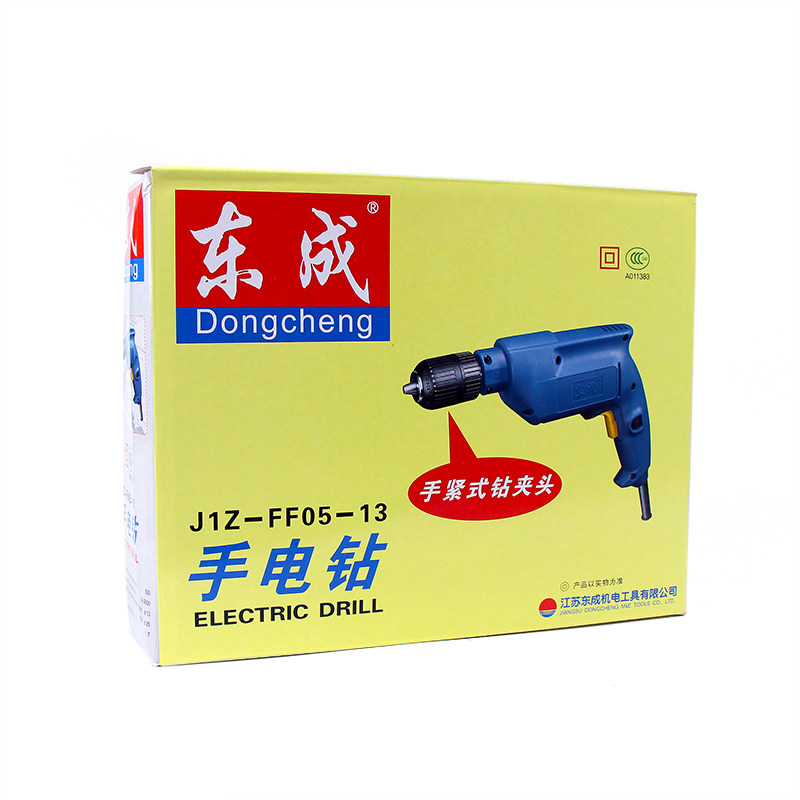 DONGCHENG 전기 핸드 드릴 J1Z-FF05-13 산업용 등급 가정용 220V 권총 드릴 DONGCHENG 전동 공구-