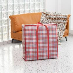 Moving Packing Bags, Quilt Storage Bags, Canvas Snakeskin Durable Luggage Bags, Large Capacity Burlap Woven Bags