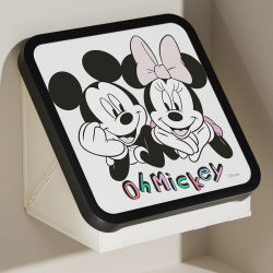 Bathroom Clothes Storage Solution, Waterproof, No-Drill Bathroom Wall-Mounted Storage Box, Wall-Mounted Folding Storage Cabinet, Shelf