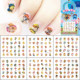 Children's cartoon nail stickers dog patrol team manicure stickers wool team waterproof safety ultra-thin stickers stickers
