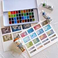 German Smink Precipitation Watercolor Pigment Set For Master-Level Artists