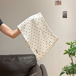 Pure Desire Sweet and Spicy White Polka Dot Print Skirt Women's 2026 Spring Versatile Anti-Exposure A-Line Hip-Hugging Short Skirt Pants