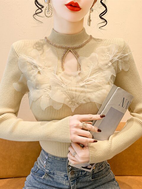 DAIIIBABYYY  -  Mint Manbo Heavy Industry Lace Splicing Printed Glass Bead Strap main image 1