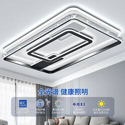 Light Luxury and Elegant Living Room Main Light, Led Ceiling Light for the Hall, Simple Modern High-End Luxury Complete Set of Whole-House Lighting Fixtures