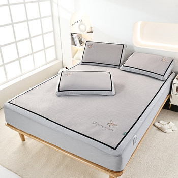 
2025 New Category A Maternal and Infant Grade Cooling Mat Three-piece Set Bingdoudou Cooling Mat Can Be Machine Washed