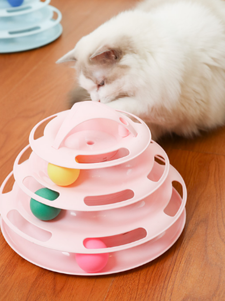 猫转盘玩具宠物套装