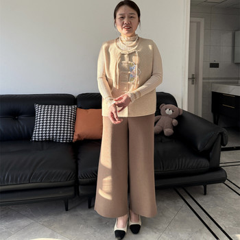 New Chinese suit mother autumn vest