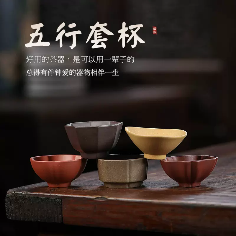 李朝灰水月二才盖碗古朴创意茶具陶瓷茶碗复古窑变功夫茶具泡茶器 