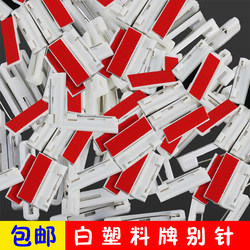 School Badge Pin, White Plastic Employee Id Badge, Name Badge, Brooch, Badge, Acrylic Employee Id Badge, Safety