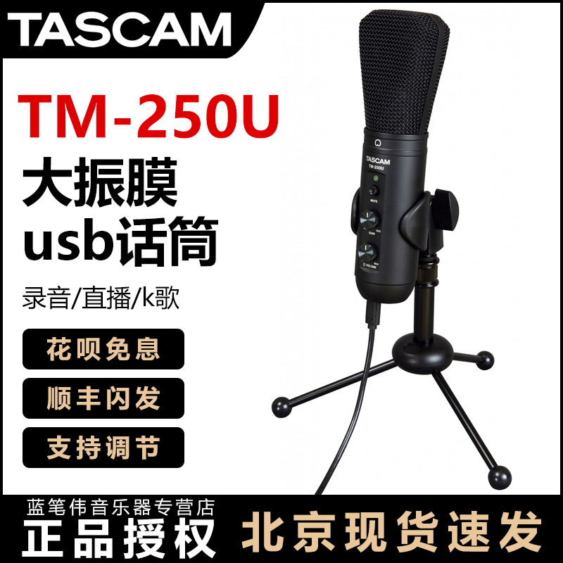 TASCAM TM-250U ̺ 뷡   ̾ USB ũ-