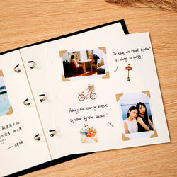 Photo Album, Commemorative Album, Large Capacity, Couple's Polaroid, Writable Journal, Growth Photo Album, Photo Album Refill Pages