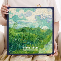 Photo Album, Commemorative Album, DIY Handmade Family Version, Large Capacity, Adhesive Laminated, Couple and Baby Self-Adhesive Photo Album