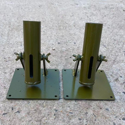 Small Steel Cannon Two-Shot Stand for Fireworks during the Spring Festival, Thickened Two-Shot Launcher