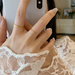 Large Size Ring for Women, Plus-Size, Fine Gear Pattern, Fashionable, Unique, Simple, Large Ring for Fat Hands, Knuckle Ring, Index Finger Ring, Trendy