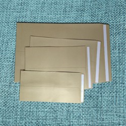 All White Kraft Paper Self-Sealing Adhesive Envelope No. 356789 Chinese and Western Style Envelope A4 Paper Bag Self-Adhesive Bag Dl