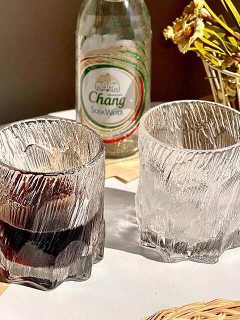Callures Glacier Cup Glass Cup Liquor Cup Beverage Cup Liquor Whiskey ...