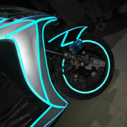 Motorcycle stickers electric wheel hub body modification
