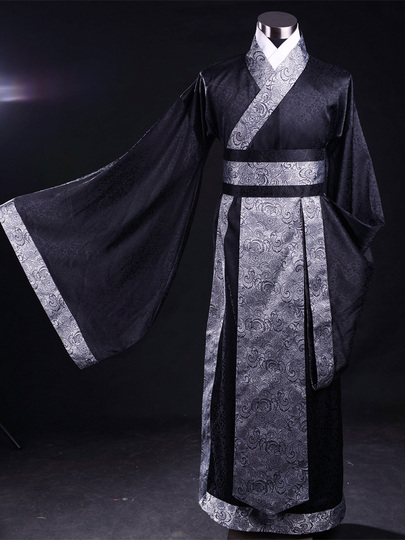 un-brand Kimono da uomo in stile cinese sottile Hanfu Plus