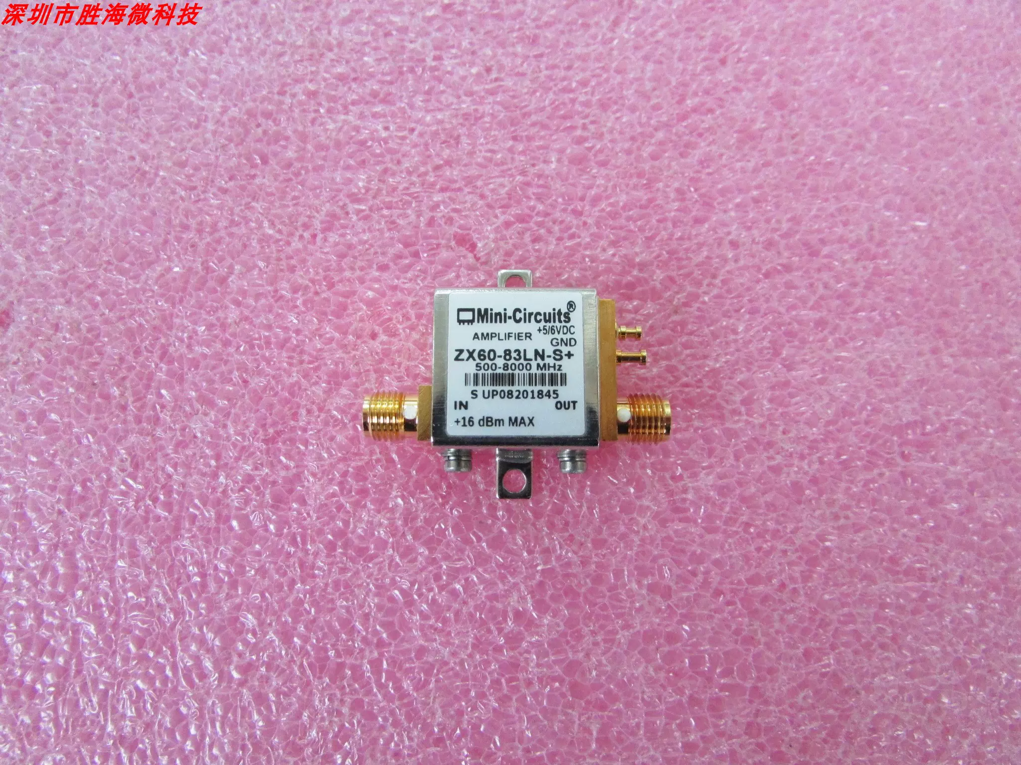 Mini ZX60-83LN-S+ 0.5-8GHz 22dB SMA射频微波低噪声放大器-Taobao