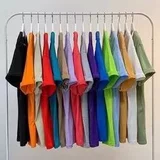 Tide, ретро трендовая хлопковая футболка с коротким рукавом, в американском стиле, оверсайз, короткий рукав