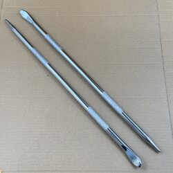 Truck Crowbar Chrome Vanadium Steel Car Pry Bar Special Steel Vehicle-Mounted Pry Bar Multifunctional Lever Tool Flat Head Pry Bar