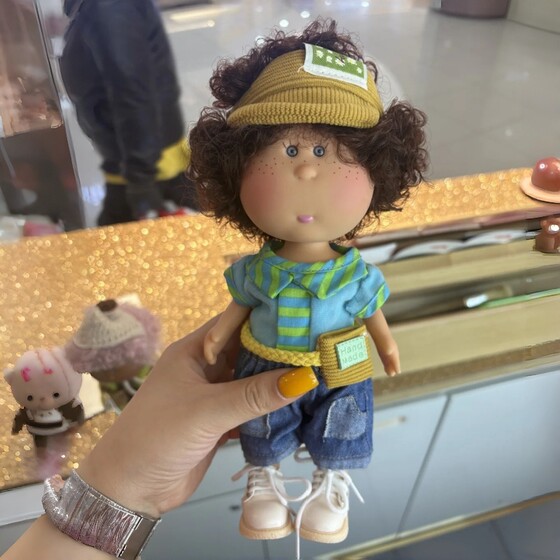 
24cm Spanish potato doll mia doll naked baby suit Waldorf girl cross-border factory direct sale DIY baby