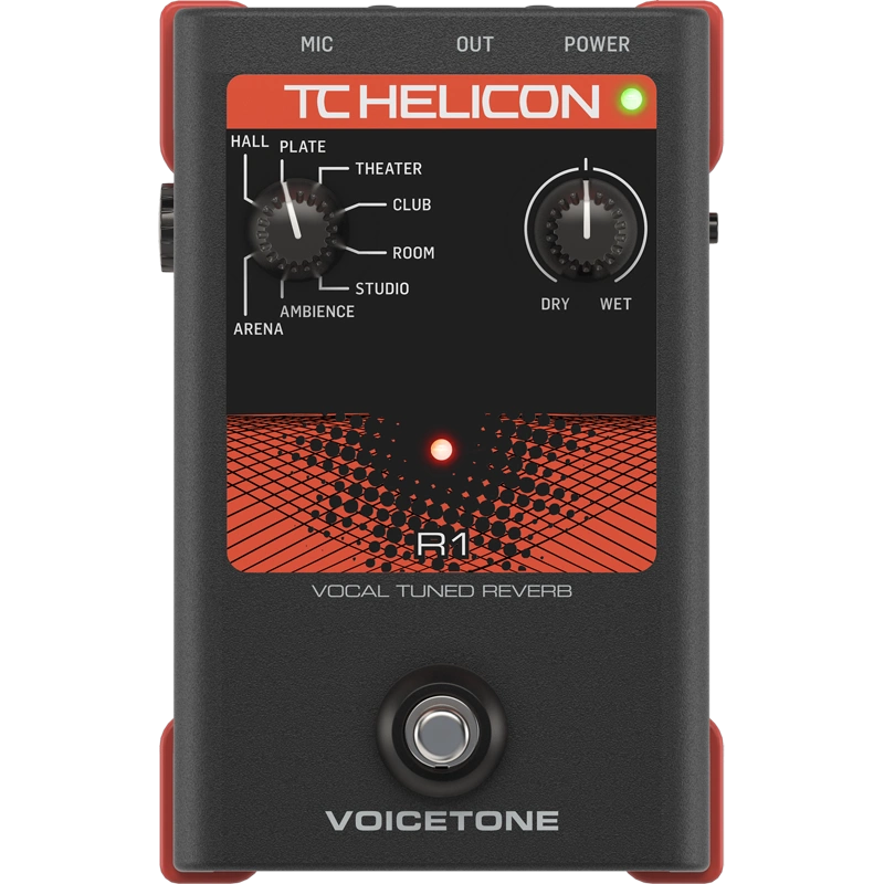 TC-Helicon VoiceTone C1电音T1 R1混响H1和声D1 E1 X1人声效果器-Taobao