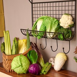 Simulated Vegetable Model Plastic Fruit Set Fruit and Vegetable Ornaments Food Props Photography Cabinet Decoration