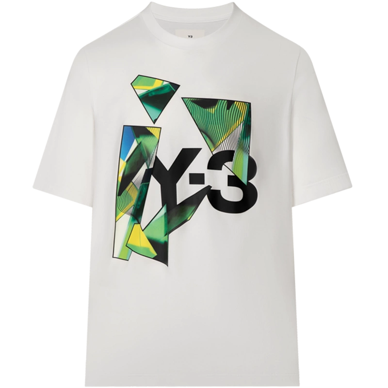 Y-3/Y3山本耀司短袖T恤夏季情侶款印花休閒字母logo上衣IL1790-Taobao