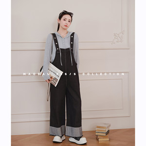 
Cat List [Helen’s Travels] [Cotton] Nana’s Pregnancy Wear Maternity Clothes Spring and Summer Clothes New Age-Reducing Overalls