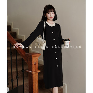 
Mao Dan [Bailu Xiaoxiang] maternity wear Nana’s pregnancy outfit Xiaoxiang style French new autumn dress