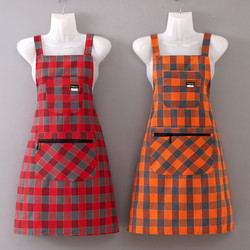Apron for Home Use, Cotton, Breathable, Cute, Waist Apron, Stylish Kitchen Apron, Adult Women's Work Clothes for Office and Work