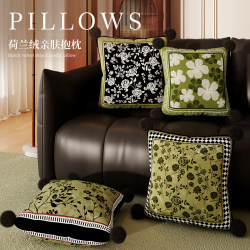 Nordic throw pillow case living room pillow square simple cushion