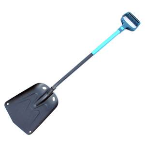 
Wholesale multifunctional aluminum alloy long handle snow shovel car off-road small shovel outdoor folding snow shovel wholesale