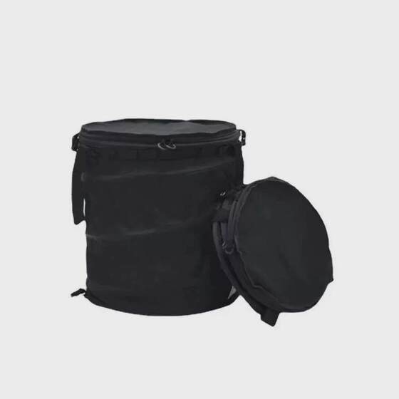
Japanese and Korean popular courtyard outdoor trash cans foldable multi-functional travel clothing camping debris outdoor storage buckets
