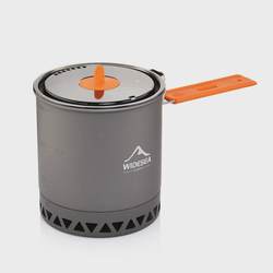 Portable camping single pot new energy gathering camping pot widesea hiking mountaineering outdoor cooker
