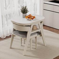 Table leisure area coffee tea table chair combination suitable for balcony mini internet celebrity small coffee table stool combination